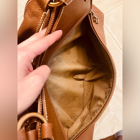 Cartier Marcello handbag leather ladies - Picture 9 of 15